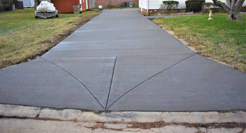 Concrete Driveway Finishing
