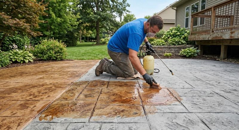 Concrete Patio Finishing in Dallas, TX