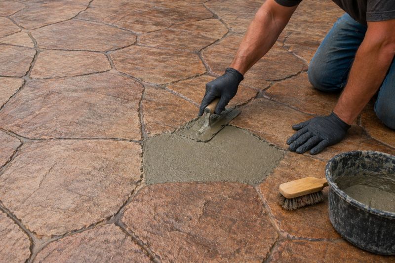 Decorative Concrete Repair in Miami Dade County, FL