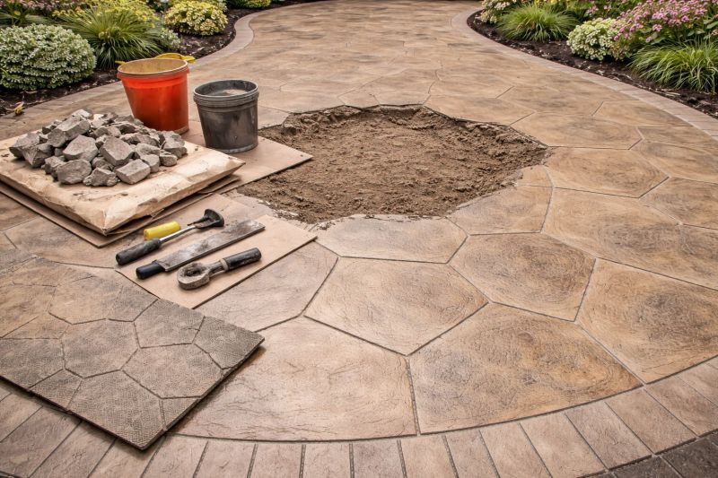Decorative Concrete Repair in Gastonia, NC