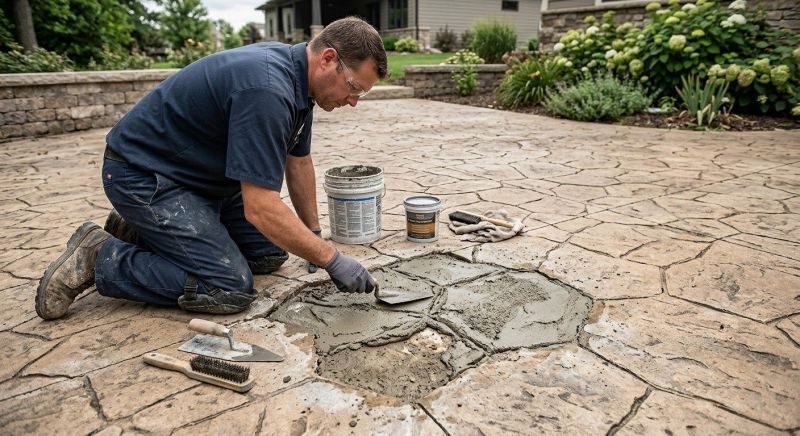 Decorative Concrete Repair in Boca Raton, FL
