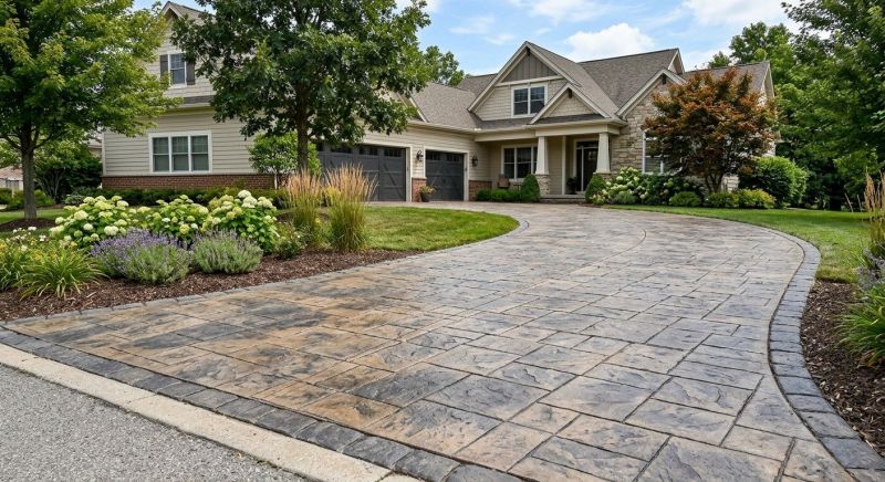 Stamped Cement Installation in Fort Worth, TX