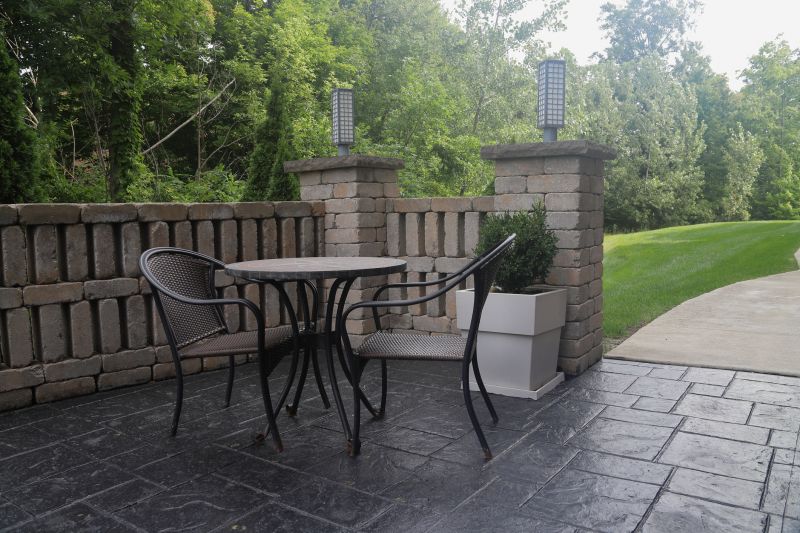 Stamped Concrete Patio Installation in Dallas, TX