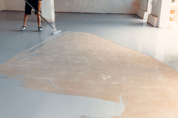 Basement Floor Painting