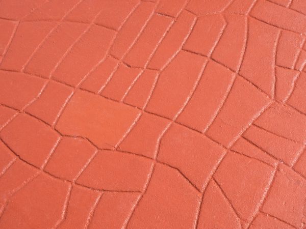 Colored Pavement Installation